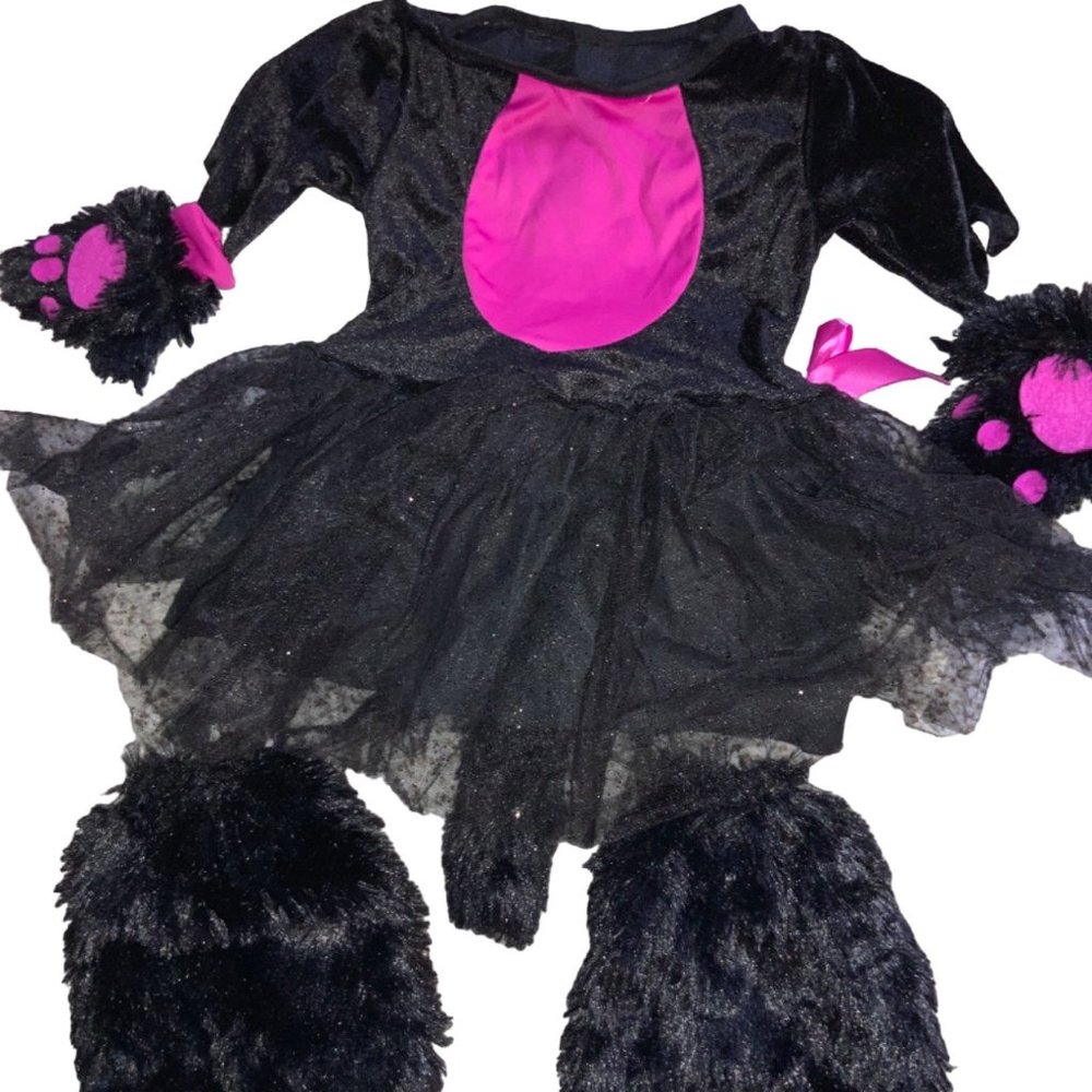 Fun World Miss Kitty Child Costume 2T 24 Months